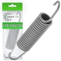 ONIX TECH Spannfeder für Tür des Geschirrspüler 121 mm Ø 19 mm mit Original Code 1783160300 Türfeder für Beko für Altus für Amica für Arcelik für Blomberg für Continental Edison - Garantie 5 Jahre