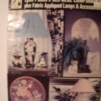 Lynn Paulin's All-Glue Lampshades - Plus Fabric Appliqued Lamps & Accessories
